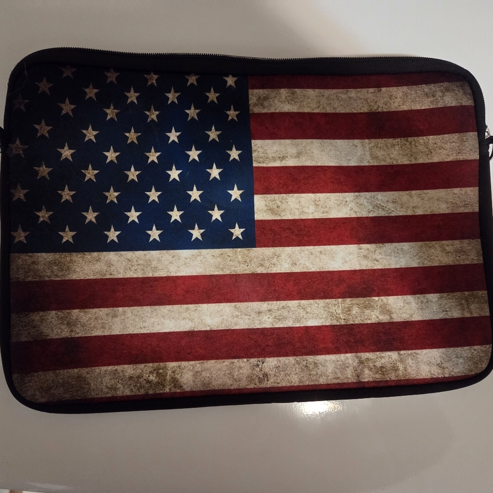 American Flag Laptop Sleeve